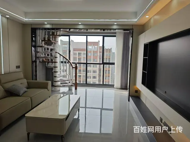 上高大公馆标准复式楼精装修朱入住四房加衣帽间送大露台急售 - 图片 1
