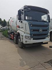 二手库存三一轻量化搅拌车 国五12方 320马力