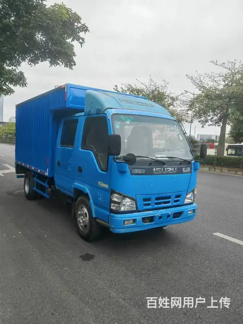 转让2011年双排后双轮4K五十铃3.2米厢式货车 - 图片 1