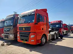 新车出售 汕德卡牵引车 国五540马力双驱带液缓