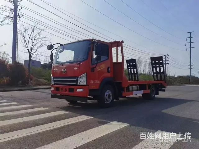 解放虎V12吨平板挖机拖车可送车上门 - 图片 12