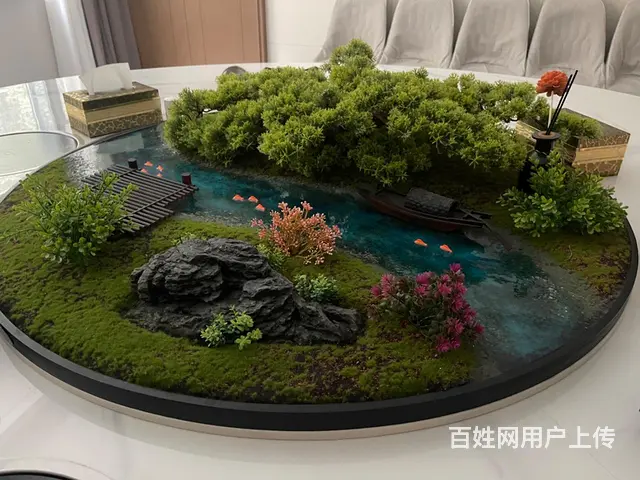装饰画，背景墙，圆桌转盘桌景定制 - 图片 8