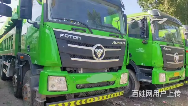 后5台汽贸扣押车【欧曼环保绿】19年8月 - 图片 2