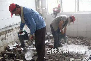 晋江施工队，专业拆墙 敲墙 ,清垃圾。 - 图片 2