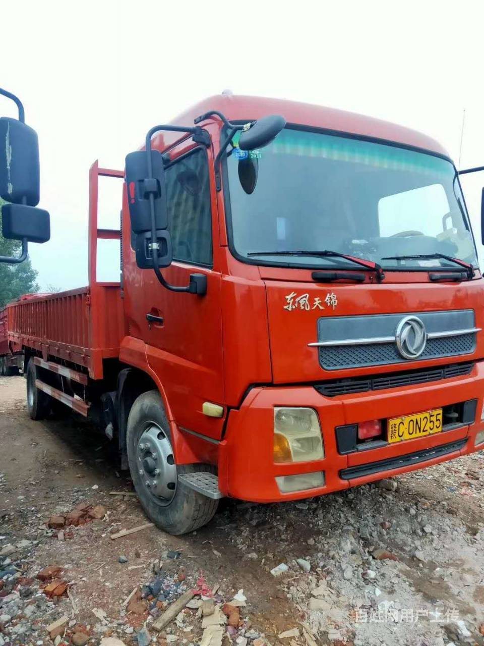 东风天锦6米8平板车 国四