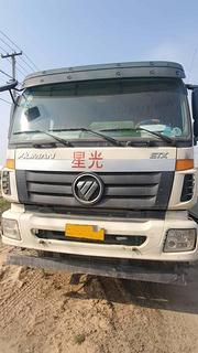 低价急转17年大20方二手欧曼搅拌车375马力