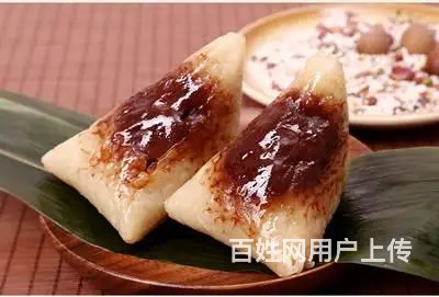 汉中市清真酒店粽子销售咸阳市迷你粽子水晶粽子四角粽 - 图片 2