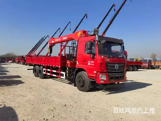 爆款东风后八轮经典车型8.5米货箱随车吊 一车多用更赚钱 - 图片 7