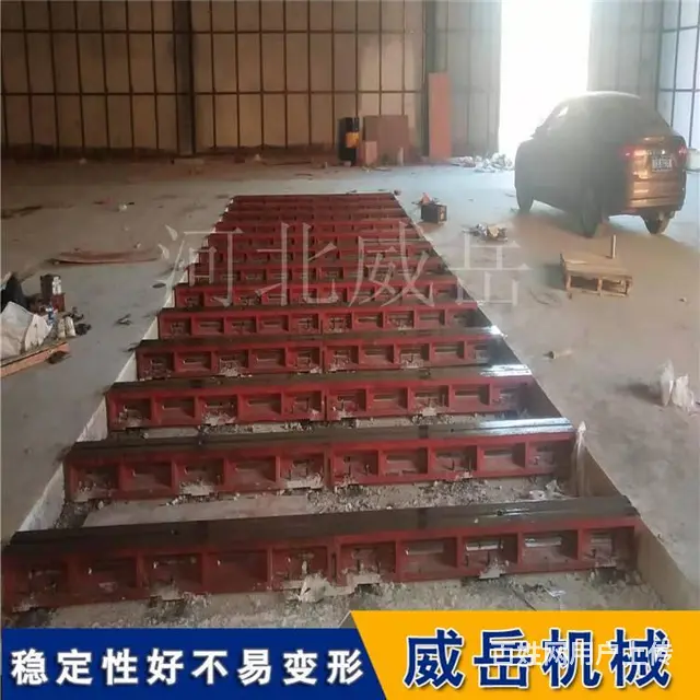 厂家供应铸铁地轨 T型槽导轨 直线导轨 - 图片 1