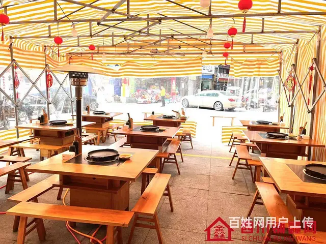 （四川铺鑫网）老城蓝湾国际120平烤肉店转让 - 图片 4