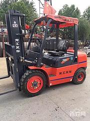 龙工3吨柴油叉车 仓储转让二手叉车一台低价
