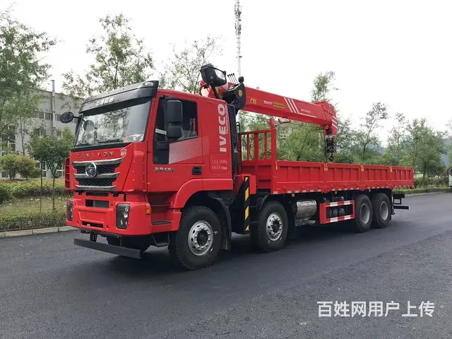 上汽红岩科索前四后八12-14吨随车吊吊机任意配 - 图片 2