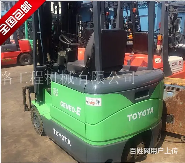 进口丰田三支点电动叉车，丰田1.5吨电动叉车价低 - 图片 1