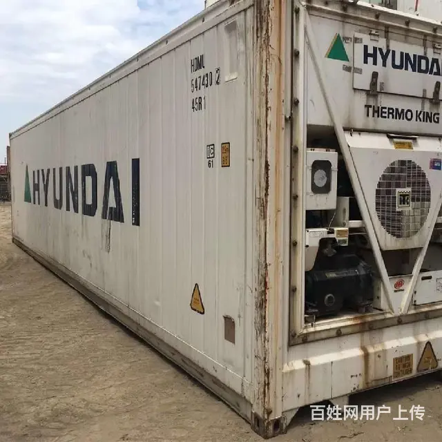 九江12米冷冻集装箱冷藏集装箱冷藏货柜 - 图片 1