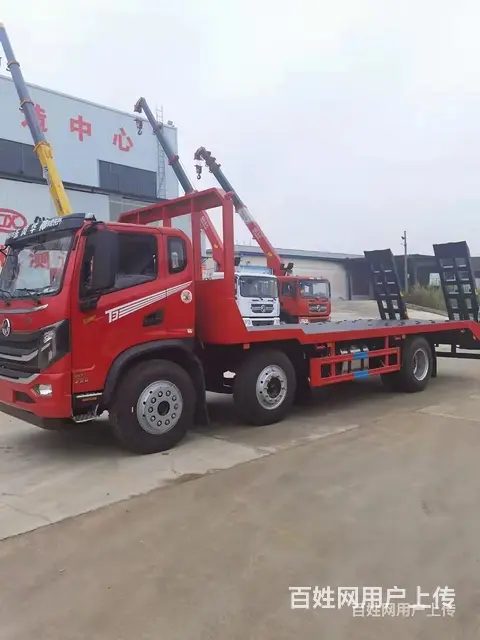 东风小三轴拉185挖机挖机拖车 挖机板车 承载能力强 - 图片 7