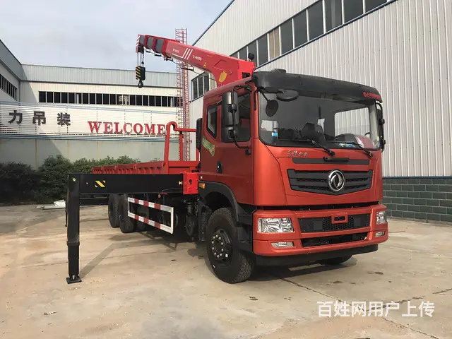 东风特商潍柴270马力后八轮随车吊可分期包上牌 - 图片 1