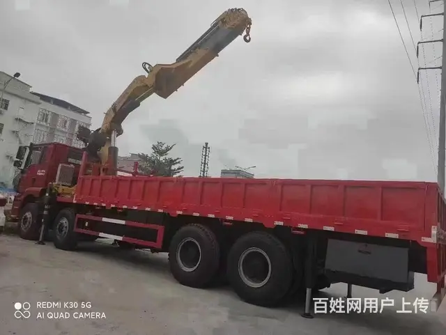 国六陕德汽龙潍柴徐工折叠30吨随车吊来袭 - 图片 7