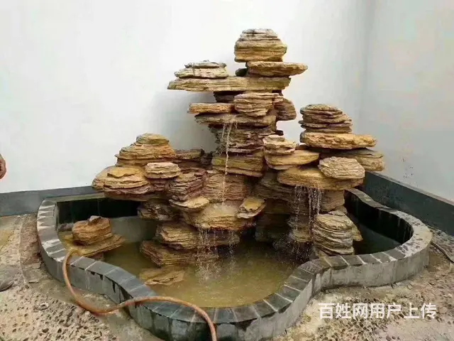 鱼池改造安装净化系统,假山庭院假 - 图片 6