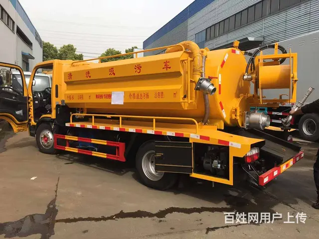 东风小多利卡6方蓝牌清洗吸污车 清淤排污疏通清掏 - 图片 11