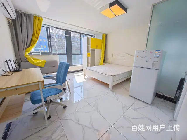 软件园南门明丰财富精装一房一厅多套附近白领上班步行即可 - 图片 1