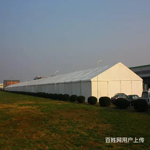 仓库篷房 临时生产车间大棚 工业厂房搭建 拆搭灵活 - 图片 3