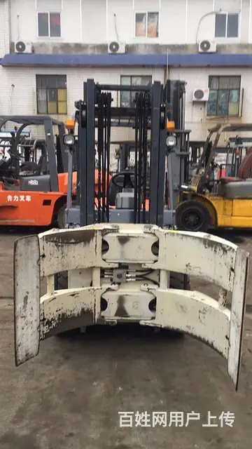 转二手废纸抱夹叉车-合力3吨圆夹抱叉车-纸卷夹抱车 - 图片 10