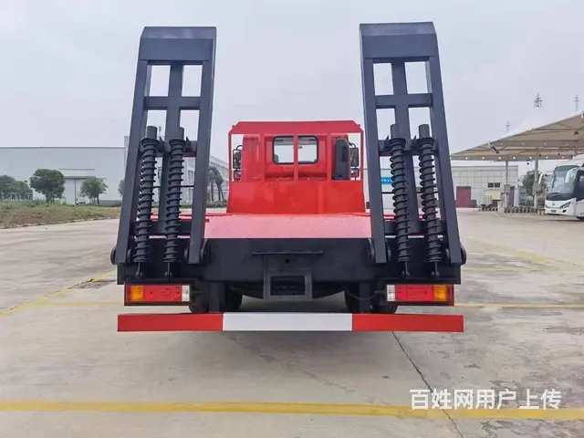 陕汽轩德X9平板车 国六 120挖机150挖机拖车 - 图片 6
