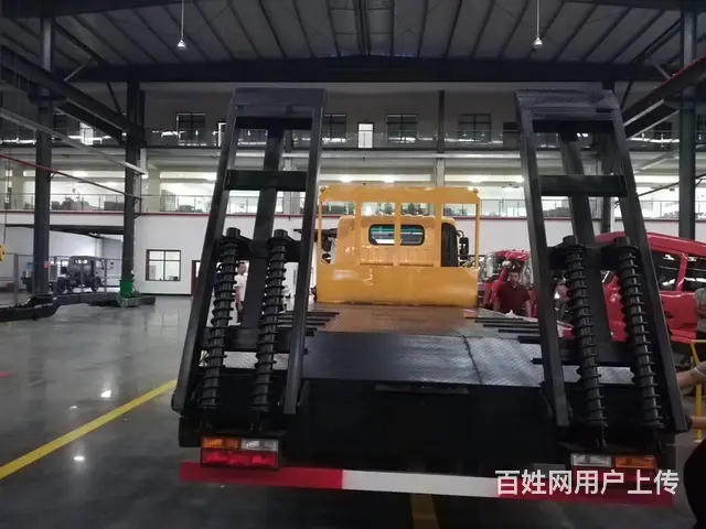 可分期大运单桥轴承4400平板车拖15吨重载型挖机 - 图片 2