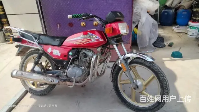 豪爵150摩托车 - 图片
