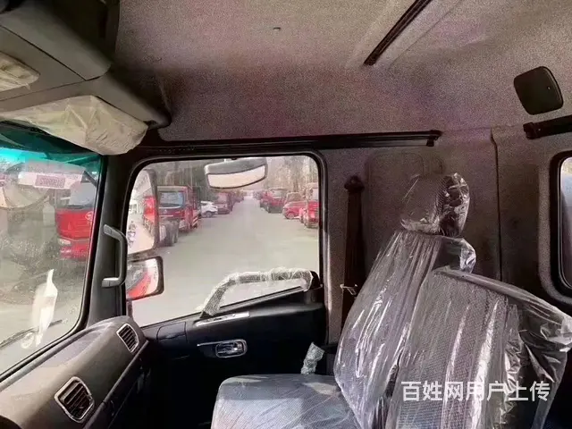 国六东风后双桥平板车 板长6米8短轴后八轮平板车 - 图片 12