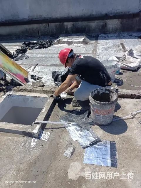 九江市地区屋顶漏水防水补漏堵漏 - 图片 4