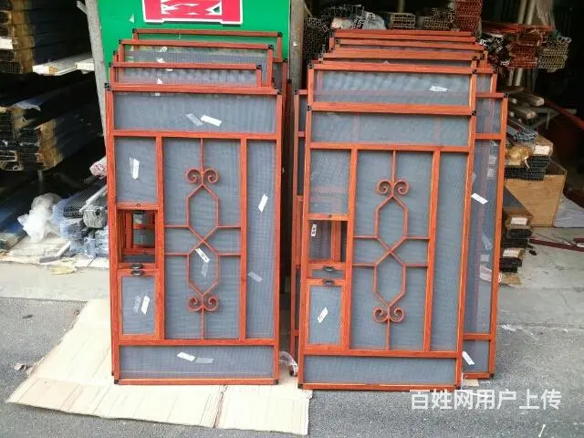 晶辉纱门纱窗成品批发-隐形防护网-纱窗材料批发 - 图片 1