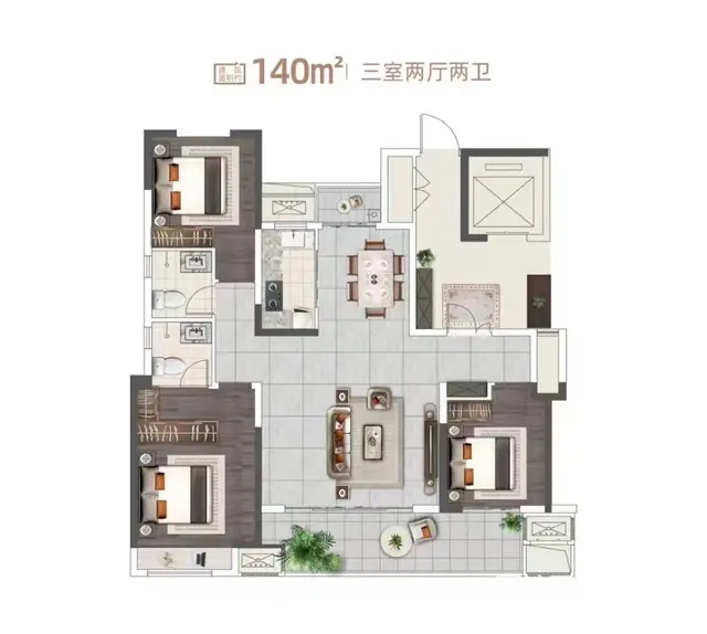 伊川，快道边，单价四千多，大产权双气电梯房，一梯一户 - 图片