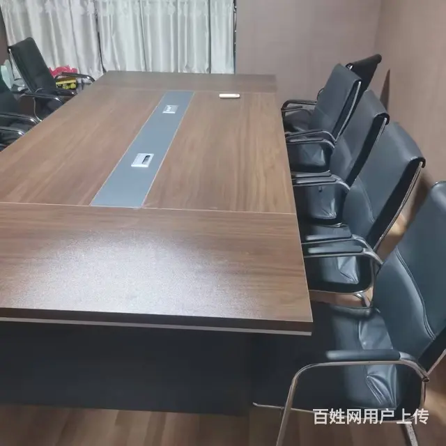 广州二手办公桌出售，老板桌会议桌铁皮柜包送装 - 图片 12