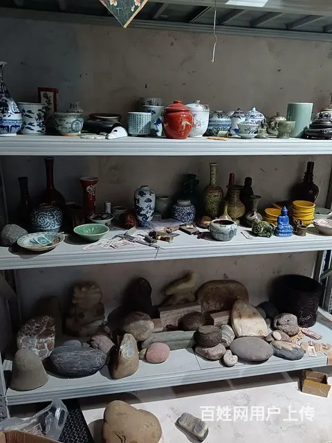 急处理转让以前在乡下收的瓷器杂件银元铜板 - 图片 2