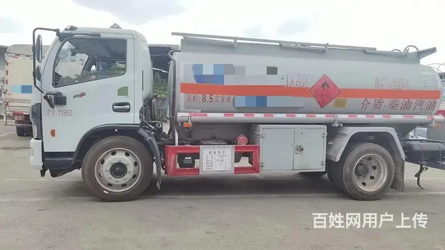 本地精品二手8吨油罐车带加油机价格便宜 - 图片 2