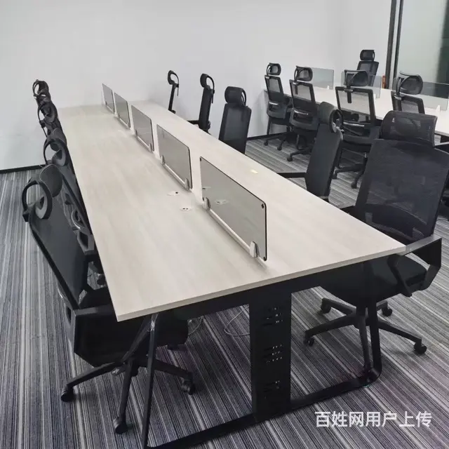 低价出售办公椅，办公桌老板台书柜会议桌椅，包送装 - 图片 5