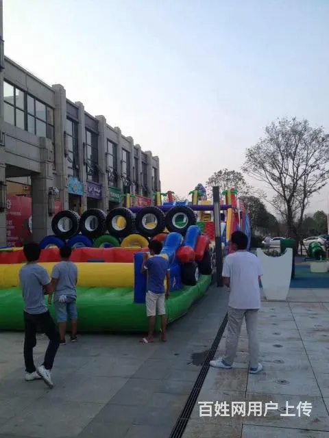 武汉大型陆地冲关出租，儿童闯关充气城堡出租 - 图片 3