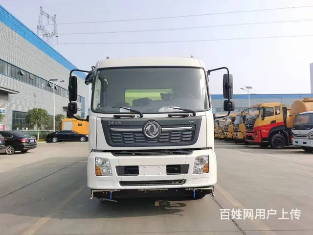 道路吸尘洗扫车乡村道路洗扫车带洒水多工能道路清扫车 - 图片 2