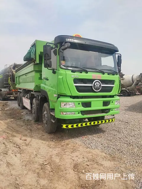 二手斯太尔7米2自卸车 20年国五8X4环保渣土车 - 图片 2