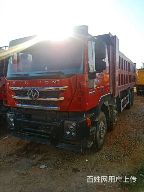 上汽红岩杰狮 前四后八自卸车 430马力 带保险 - 图片 3