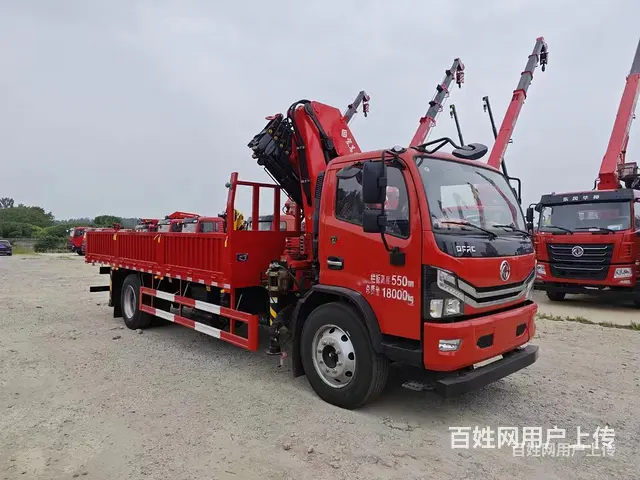 东风多利卡6.3吨折臂随车吊 厂家直销保质保量 - 图片 1