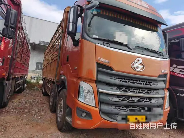 出售17年9月350马力前四后八高栏车东风柳汽乘龙 - 图片 3