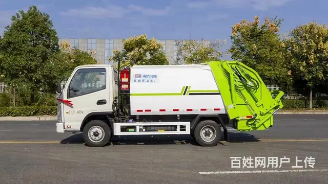 凯马垃圾车4-6方 保洁清扫清洁车物业小区压缩车 效率高价格 - 图片 8