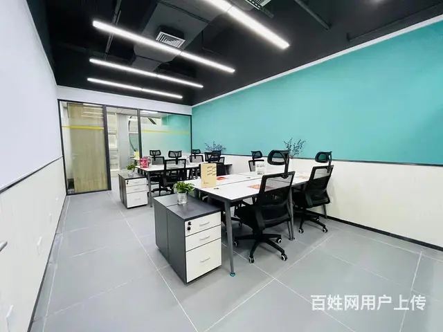 6号线，24小时空调，10人精装办公室家具齐全，免物业水电费 - 图片 6
