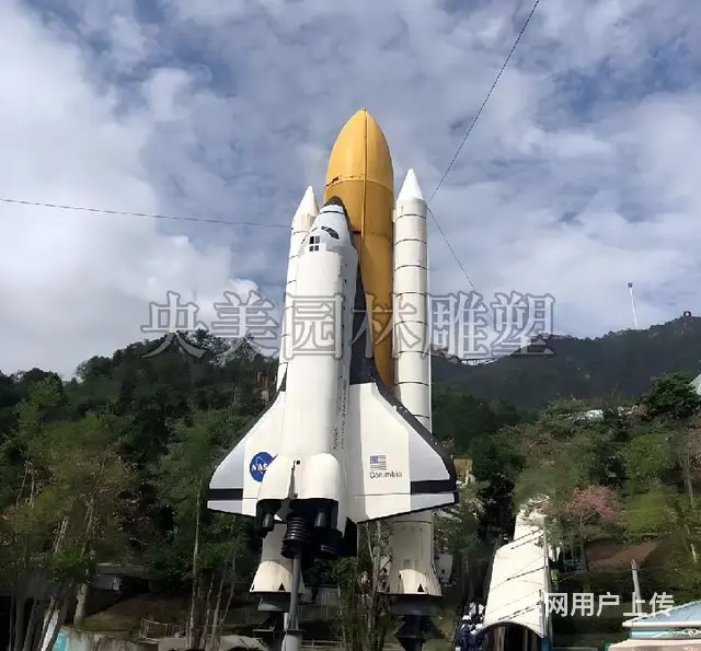 校园文化火箭雕塑,航天主题雕塑 - 图片 6