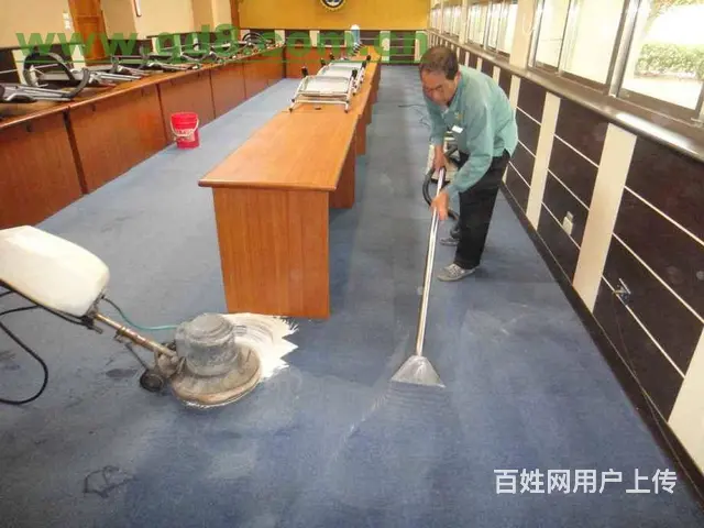 广州大学城洗地毯公司，办公室地毯清洗，清洁酒店地毯 - 图片 3