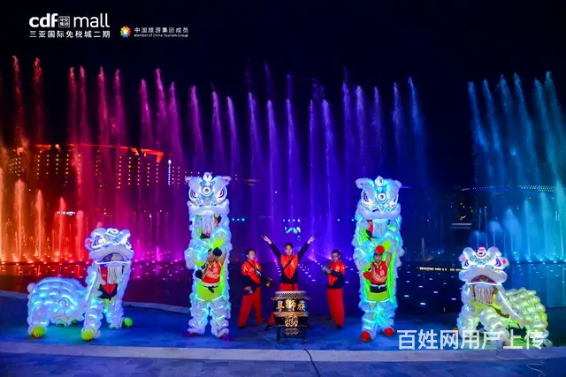 LED灯光醒狮表演团队，夜光醒狮表演，灯光舞狮表演 - 图片 9