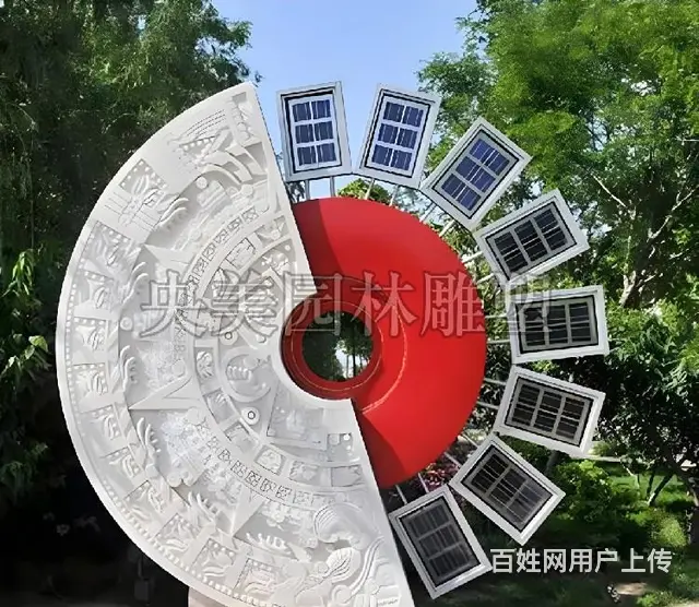 大齿轮制作雕塑,景观齿轮雕塑制作厂家 - 图片 3