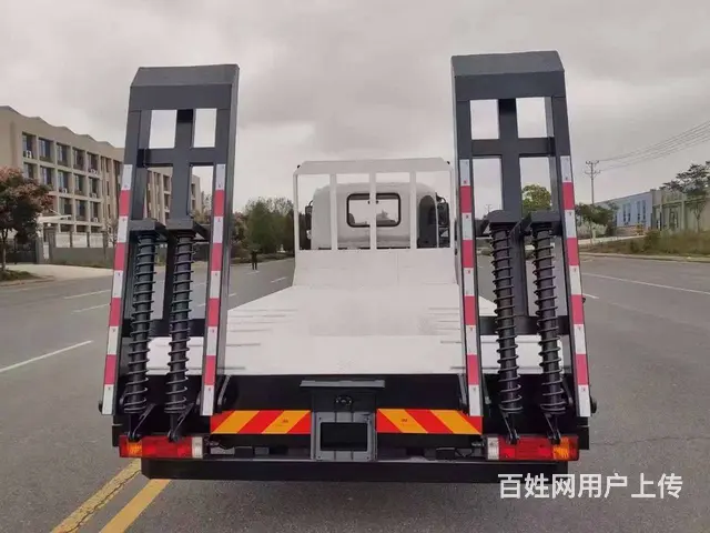 陕汽轩德X9平板车 国六 120挖机150挖机拖车 - 图片 11